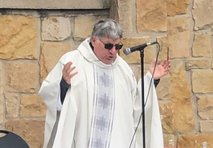 St. Peter School Outdoor Mass and Playground Blessing